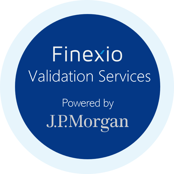 Finexio Validation Services, powered by J.P. Morgan